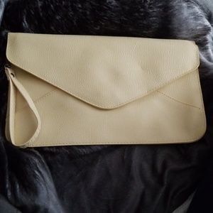 Vegan Leather Clutch Handbag